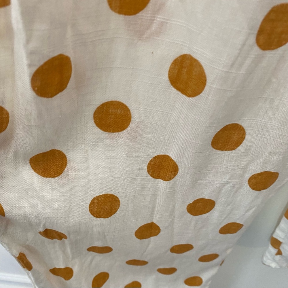 Monteau Los Angeles Polka Dot Sleeveless Jumpsuit Sz S - Picture 7 of 16